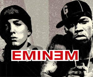 50cent @  eminem
